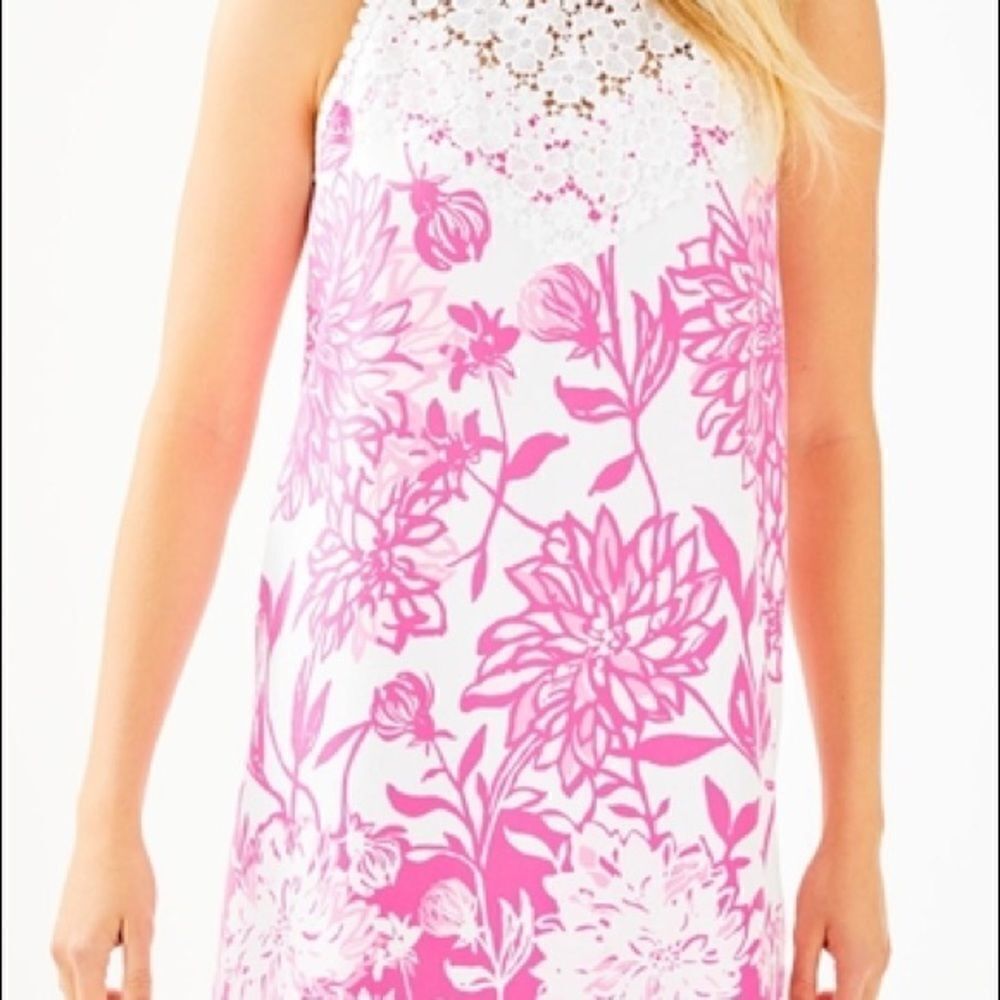 Lilly Pulitzer Caliente Pink Nala Soft Shift Dress